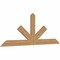 Ekena Millwork Saratoga Smooth Timber Gable Bracket, Western Red Cedar, 84"W x 31"H x 1 1/2"D x 5 1/2"F, 9/12 Pitch GBW084X31X0206SAR00SWR - alternate 4